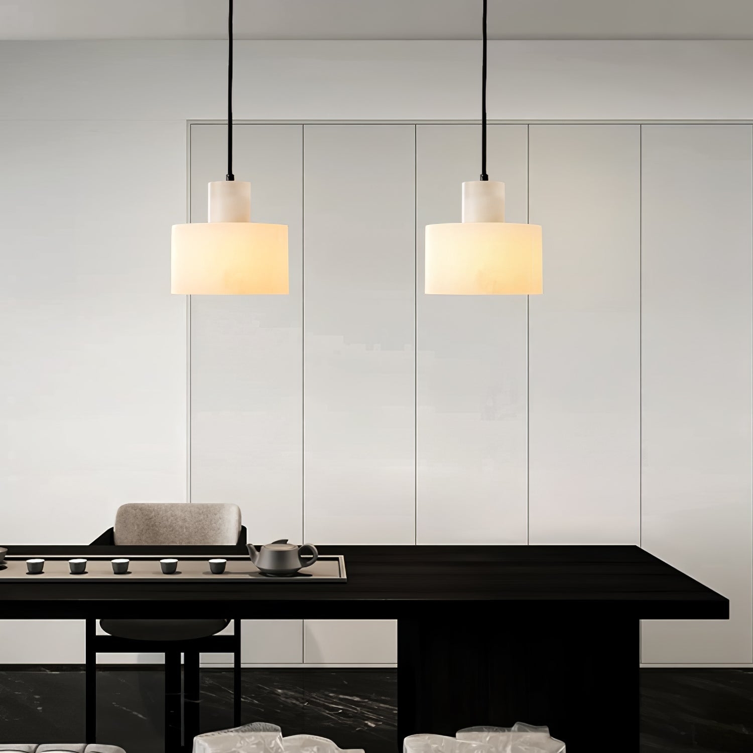 Cyls Alabaster Pendant Lamp D402