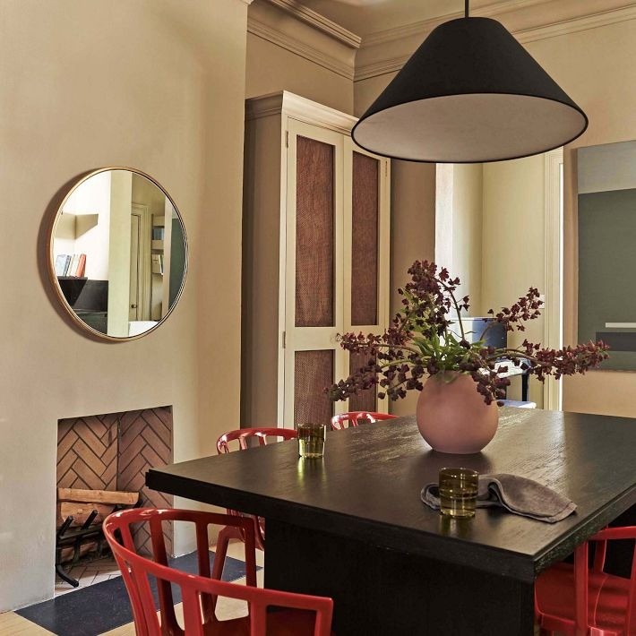 Conica Sculptural Fabric Cone Pendant Light - Modern Design for Dining Room T089
