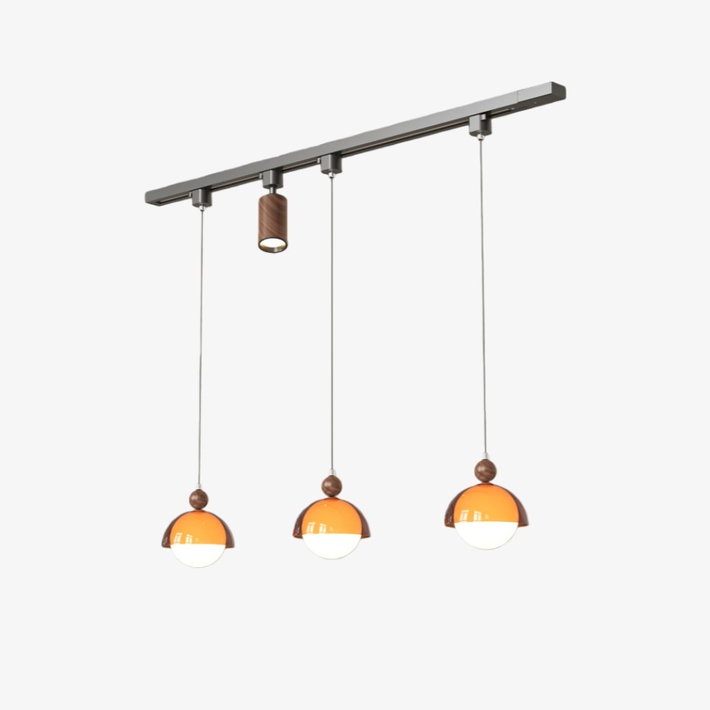 Afterglow Vintage Pendant - Hand-Blown Glass Shade Retro Pendant Lamp for Dining Room T556