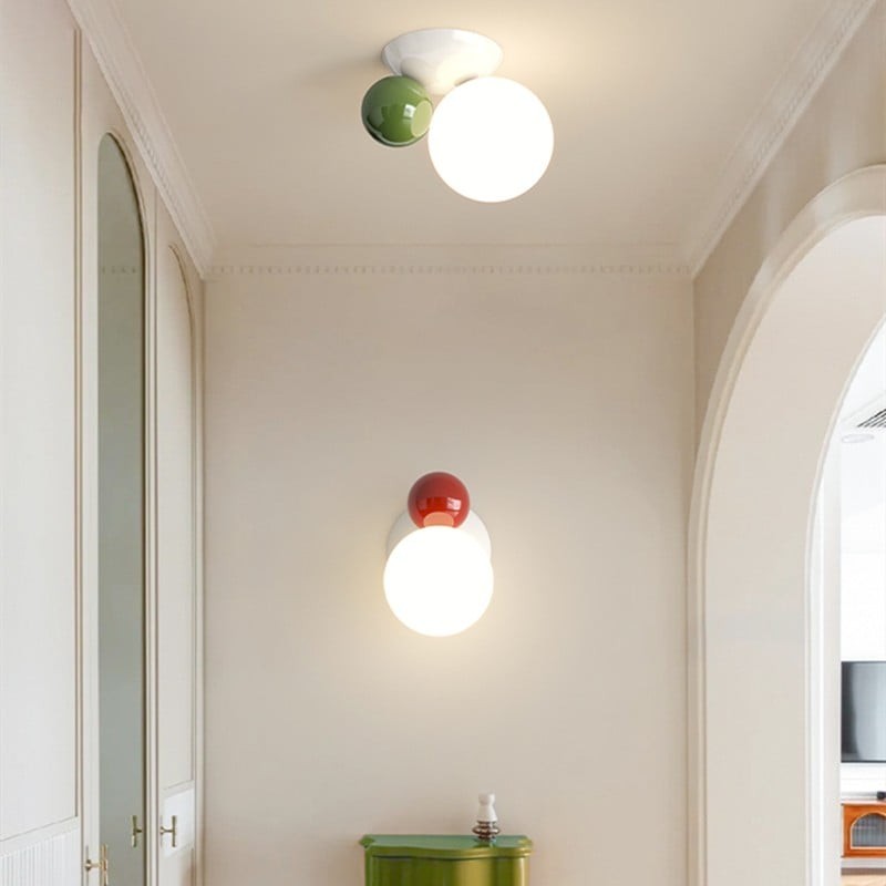 Macaron Ball Metal Wall Light Ceiling Light S146