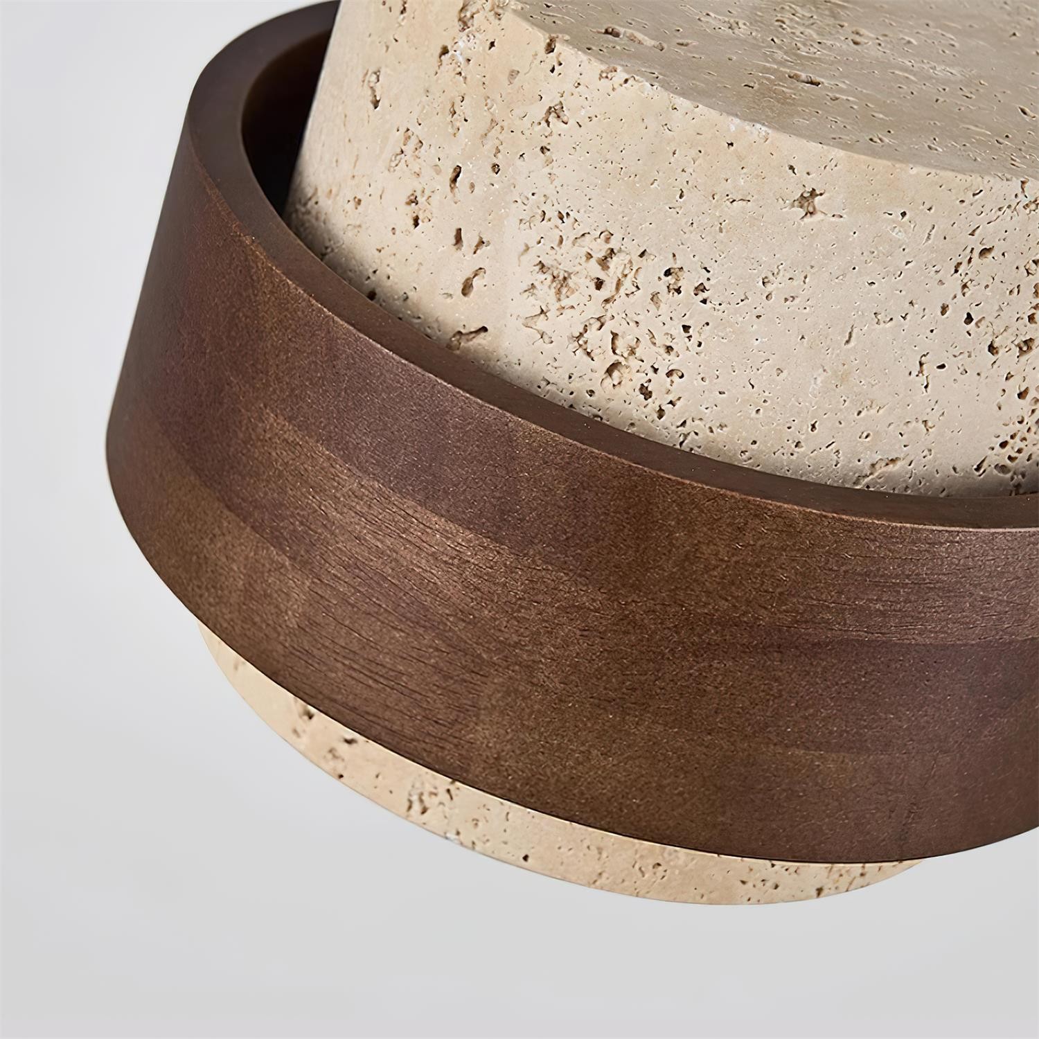 Cylinder Travertine Pendant Lamp M271