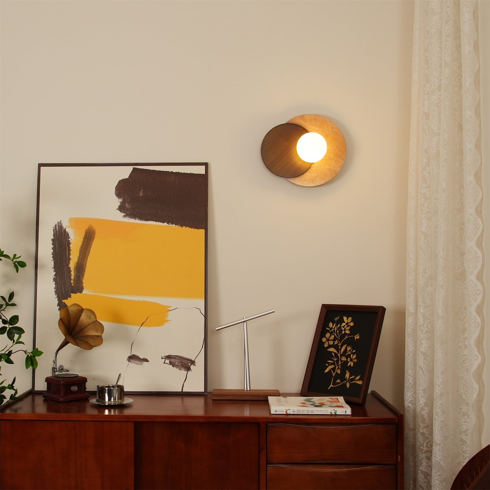 Simple Double Circle Splicing Wall Lamp M227