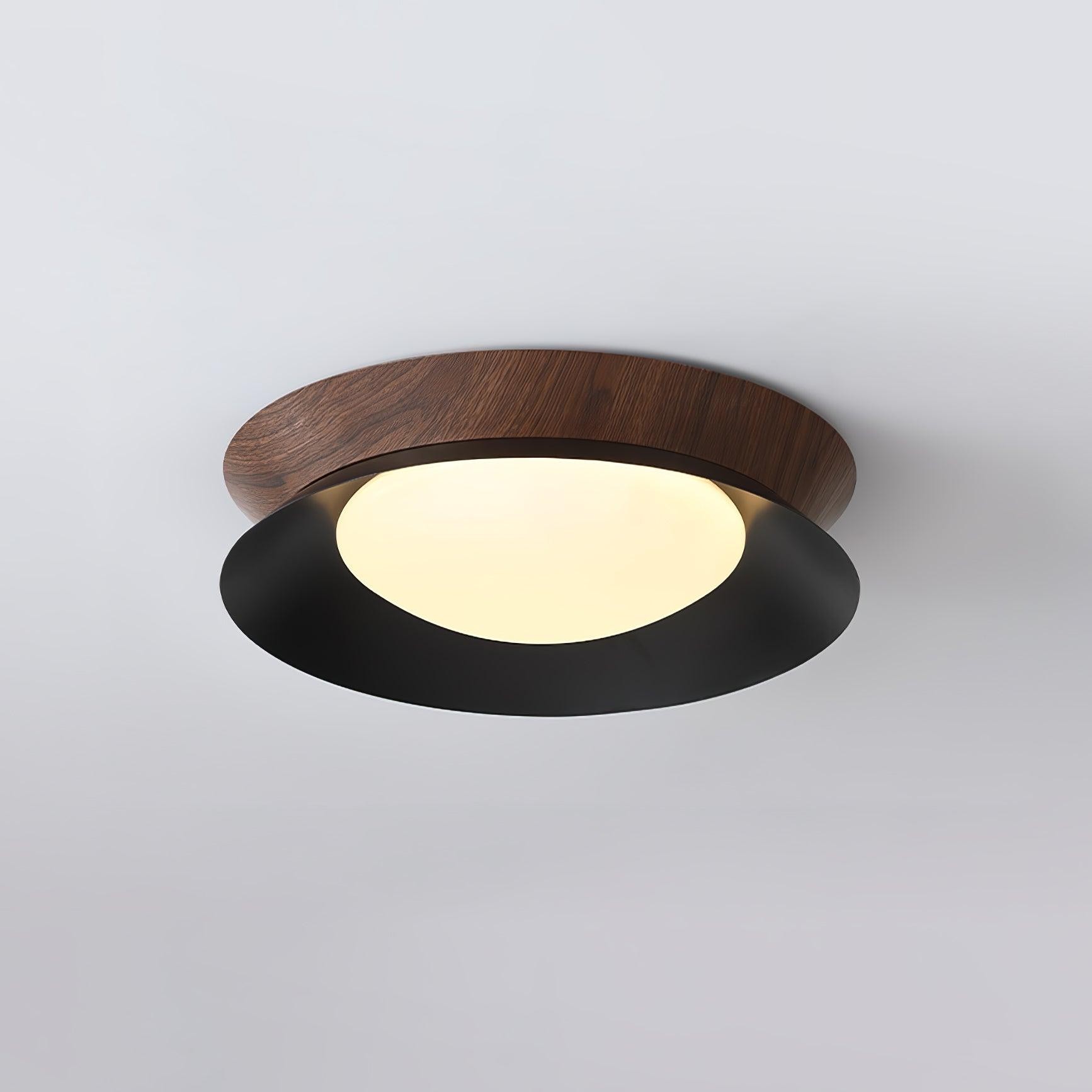 Double Half Round Ceiling Light M386