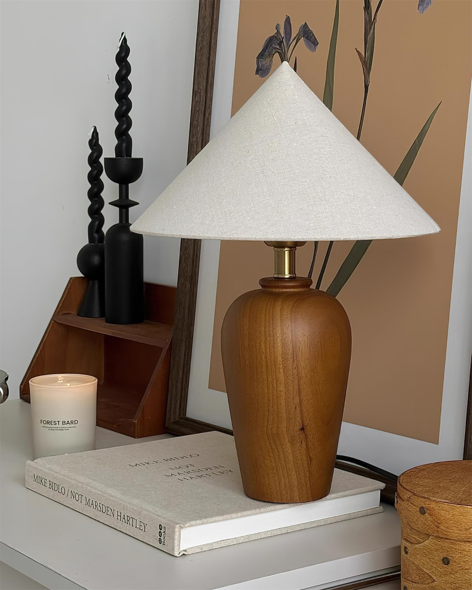 Brayden Wood Table Lamp D29