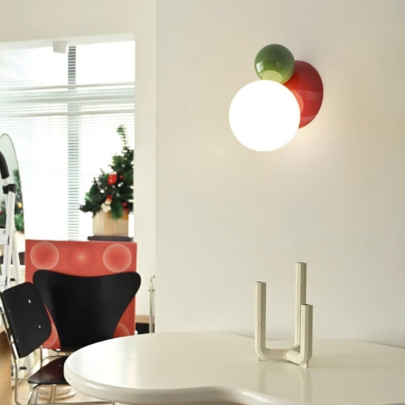 Macaron Globe Metal Wall Light Ceiling Light M226
