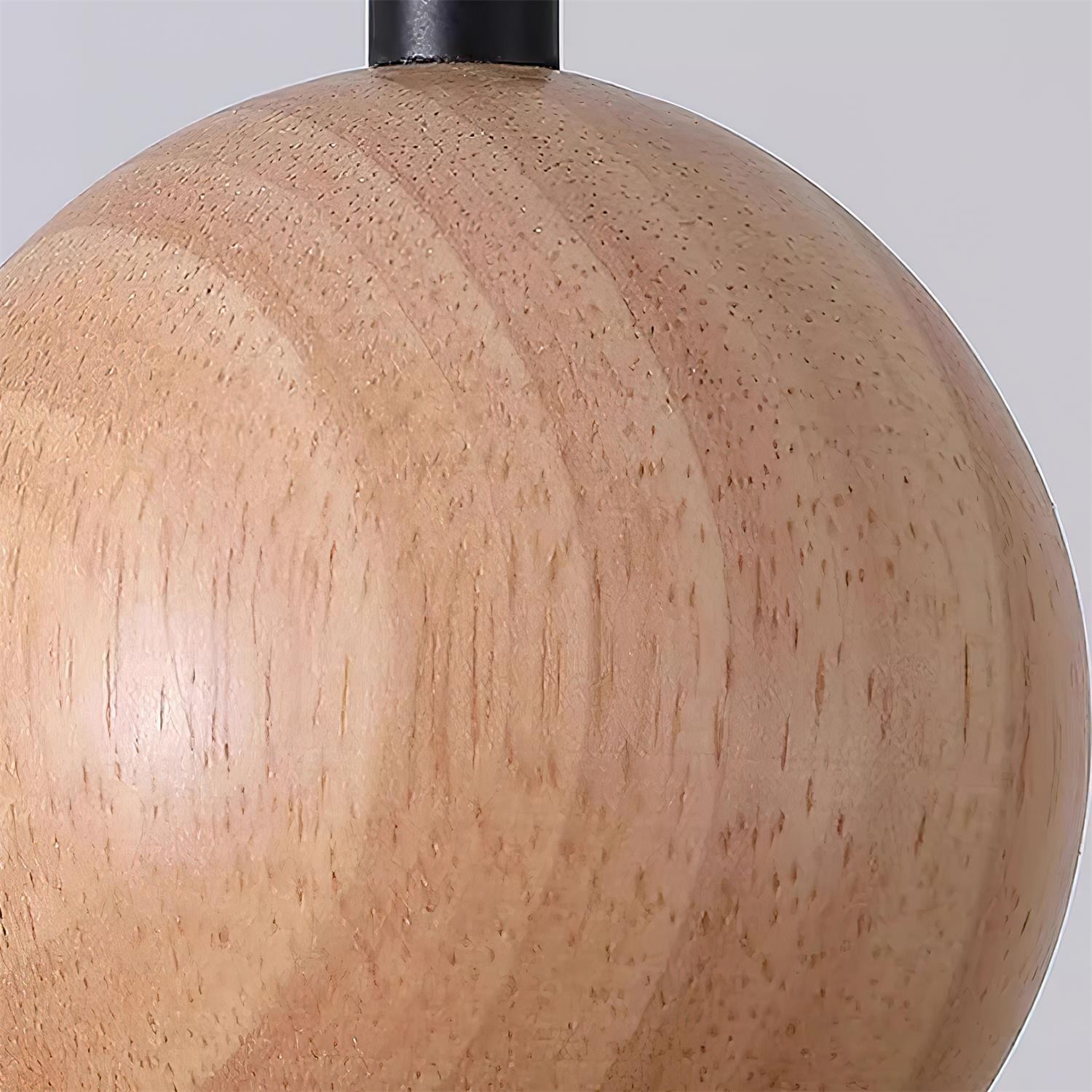 Modern Minimalist Wood Travertine Disc Pendant Light M241