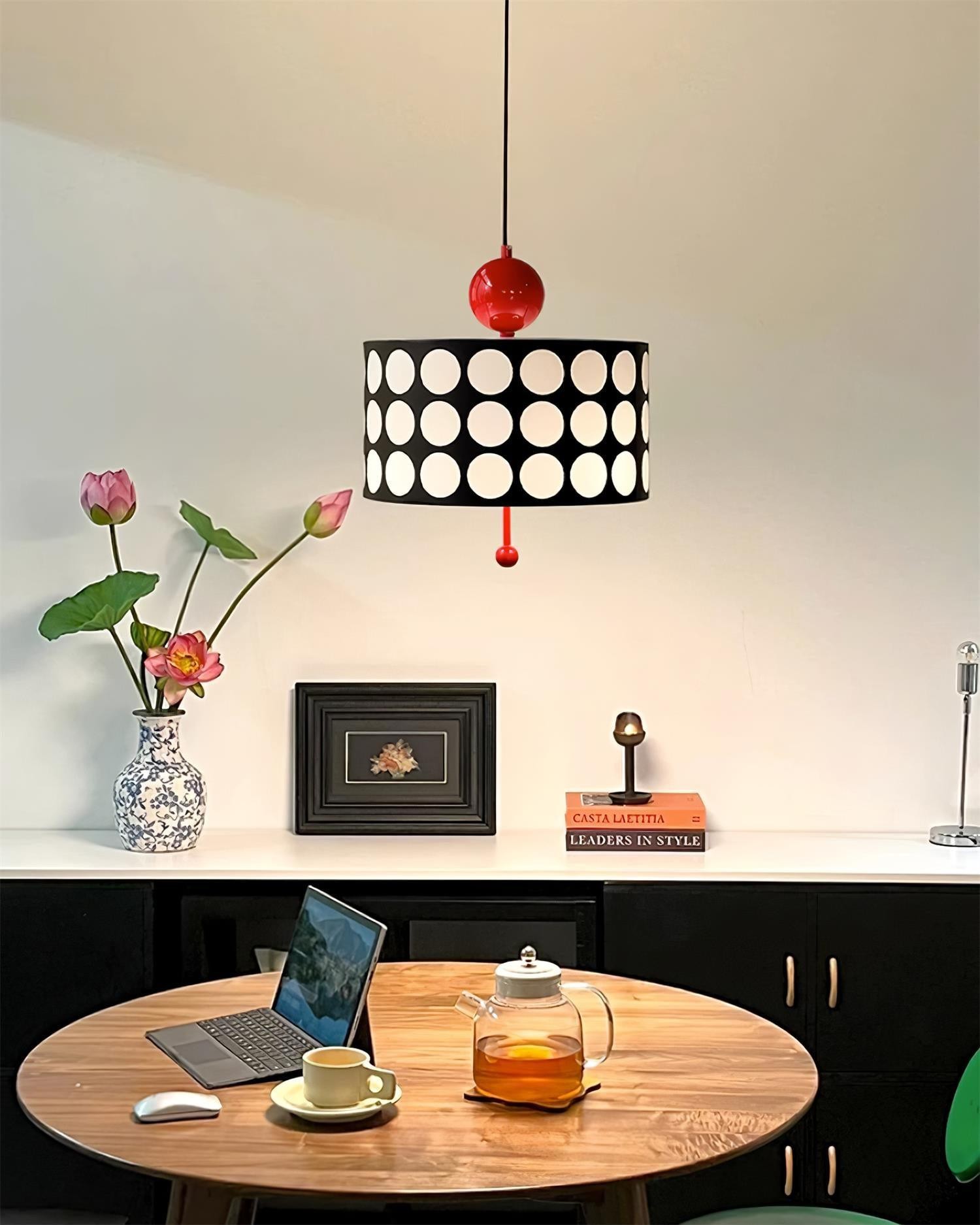 Lattice Acrylic Polka Dots Pendant Lamp M267