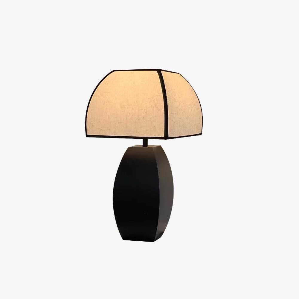 Retro Metal Mushroom Fabric Table Lamp M549
