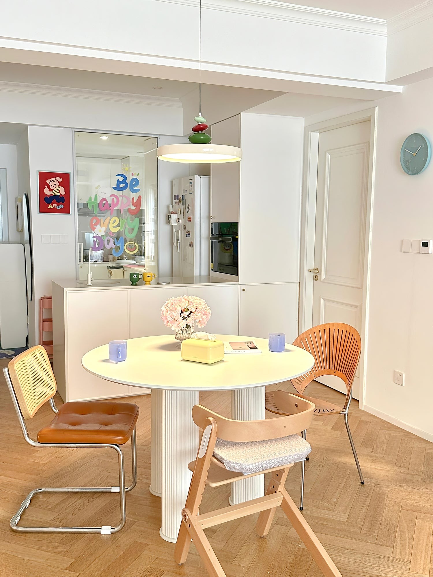 Nordic UFO Colorful LED Pendant Light M01