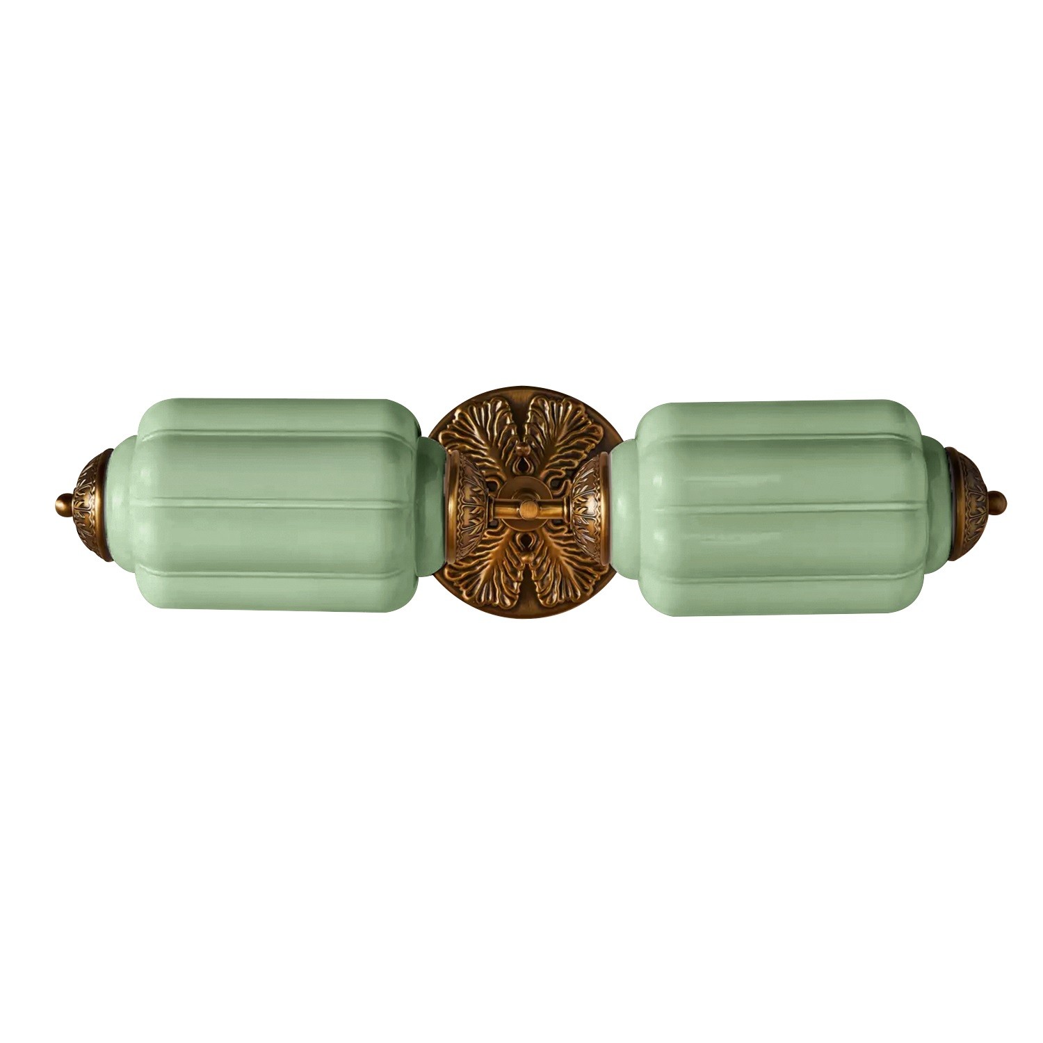 Eloise Pumkin Glass Vanity Sconce G51