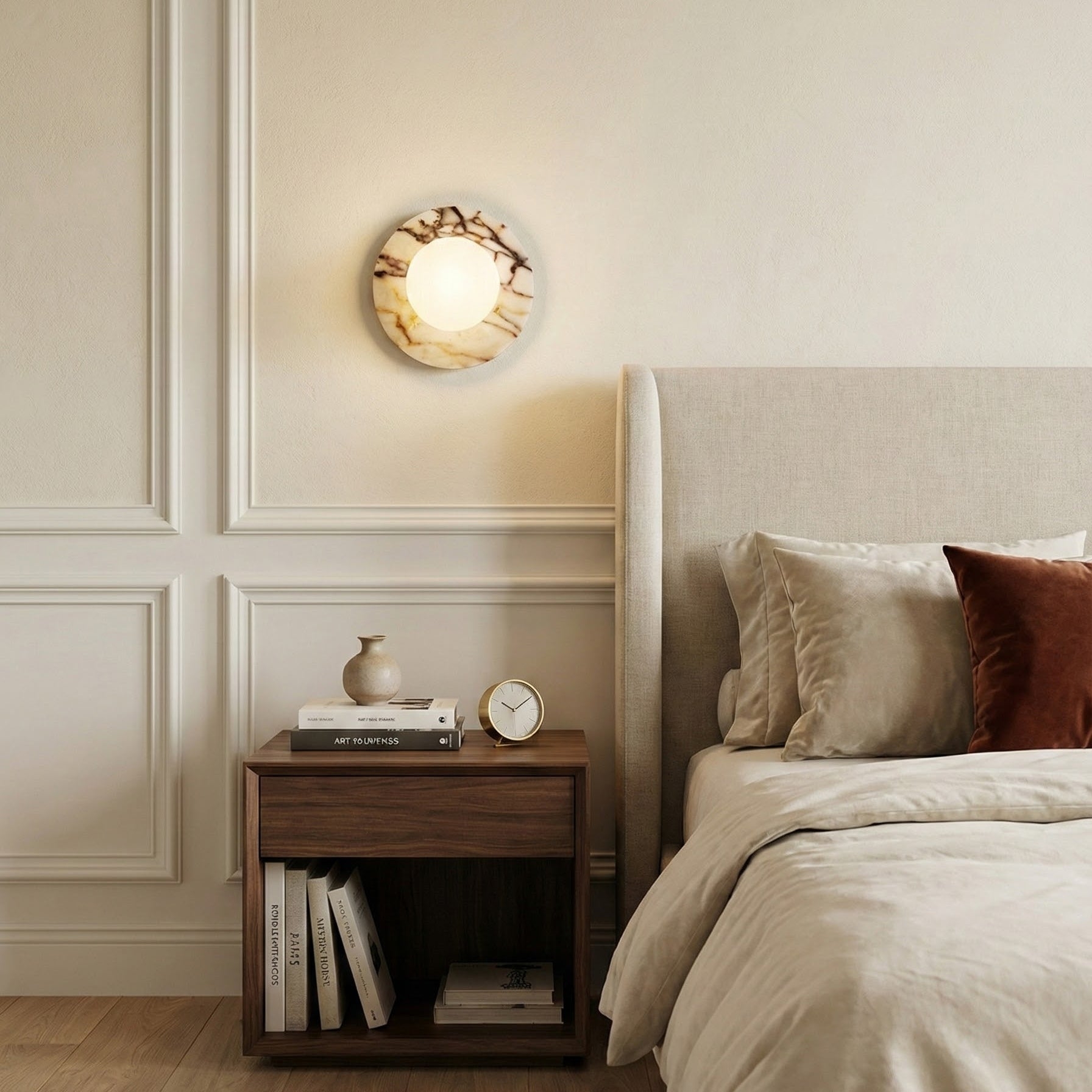 Lucie Flushmount Sconce D563