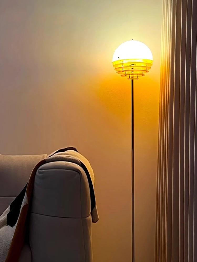 Bauhaus Acrylic & Glass Sunset Floor Lamp for Living Room G77