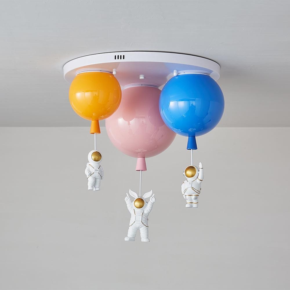 Astronaut Glossy Balloon Ceiling Lamp M494