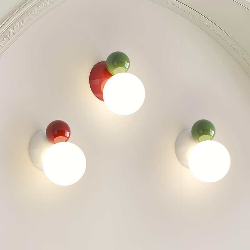 Macaron Globe Metal Wall Light Ceiling Light M226