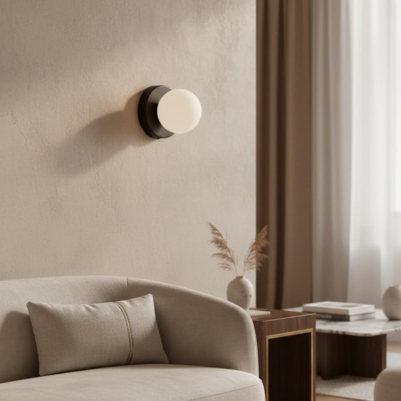 Nuevola Soft Sculptural Wall Light - Minimal Decorative Wall Lamp for Modern Indoor Spaces T528