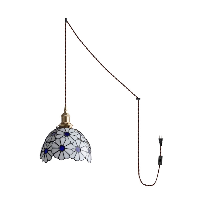 Suka Floral Plug In Pendant Lamp D132