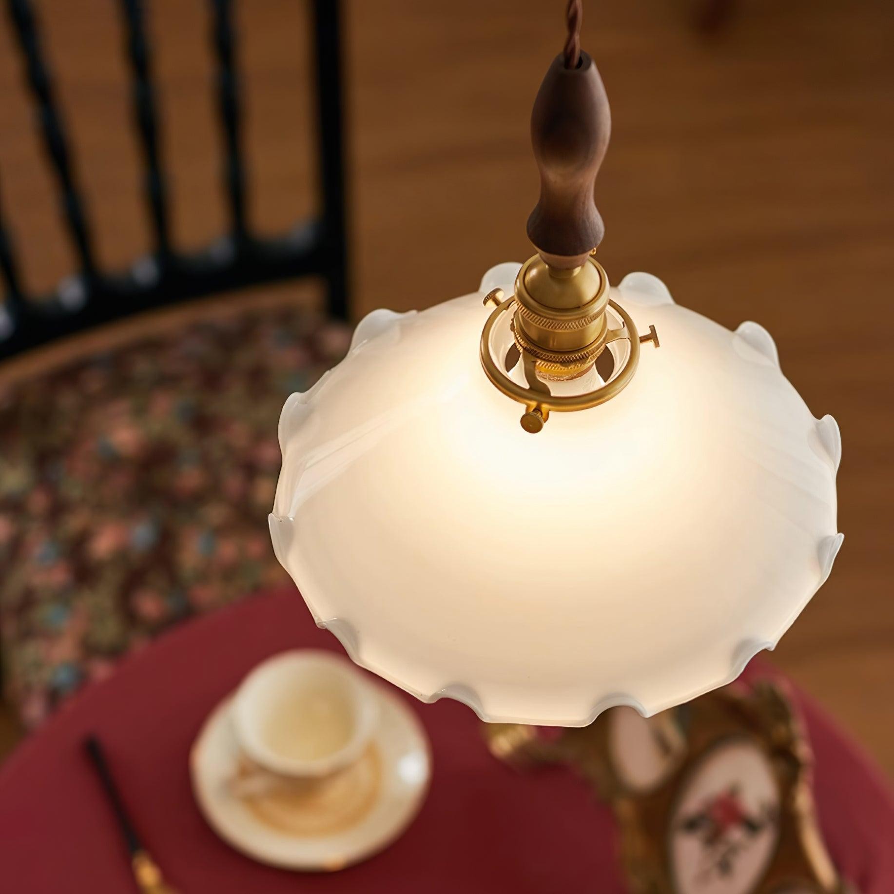 Milky Flower Pendant Light M354