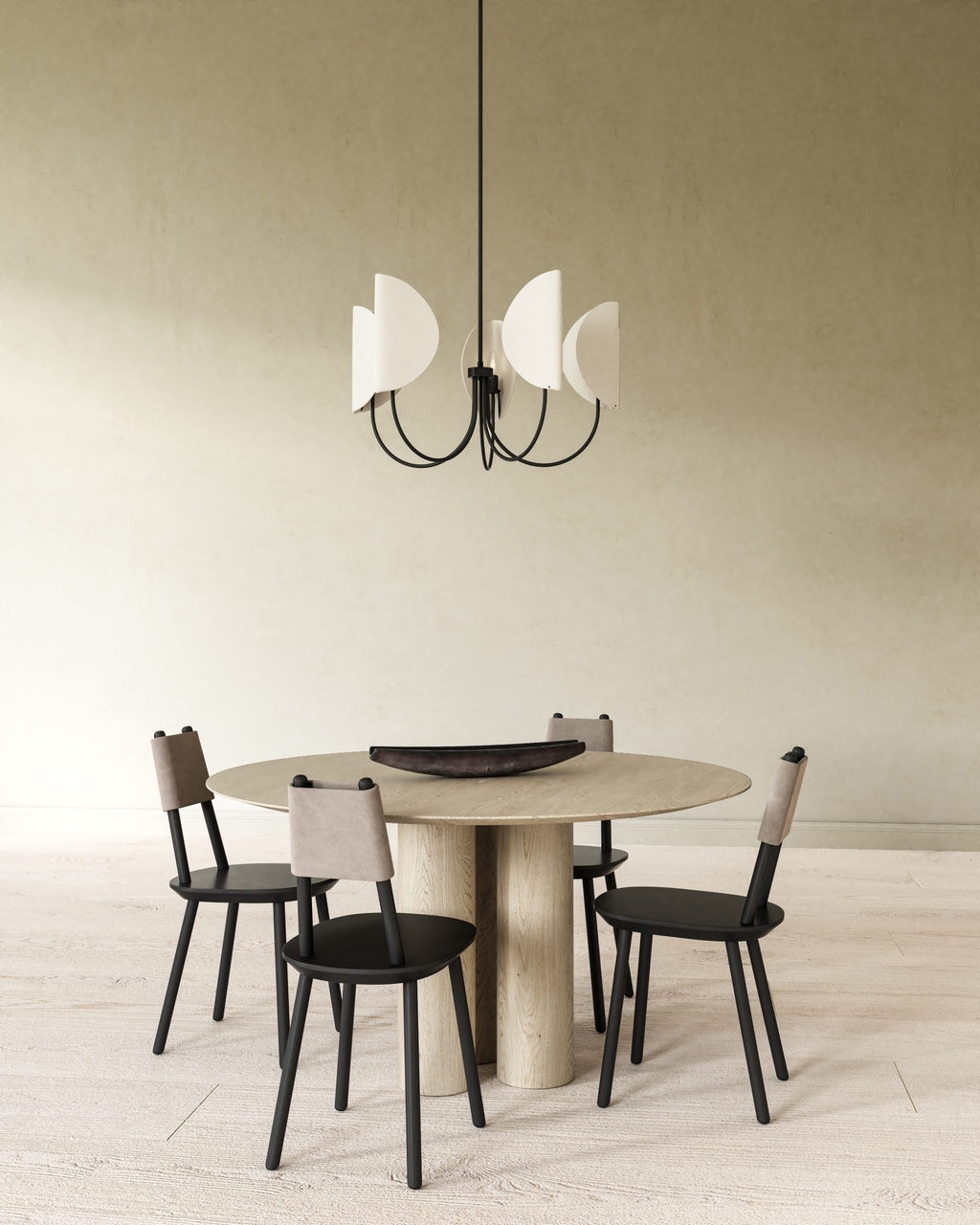 Leaf Brass Chandelier D548