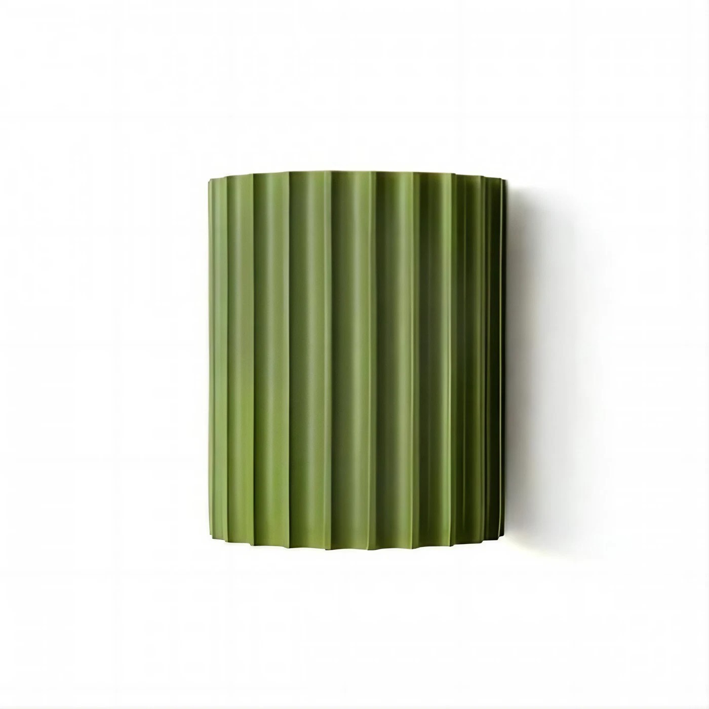 Scandinavian Ribbed Resin Fluted Wall Lamp S92