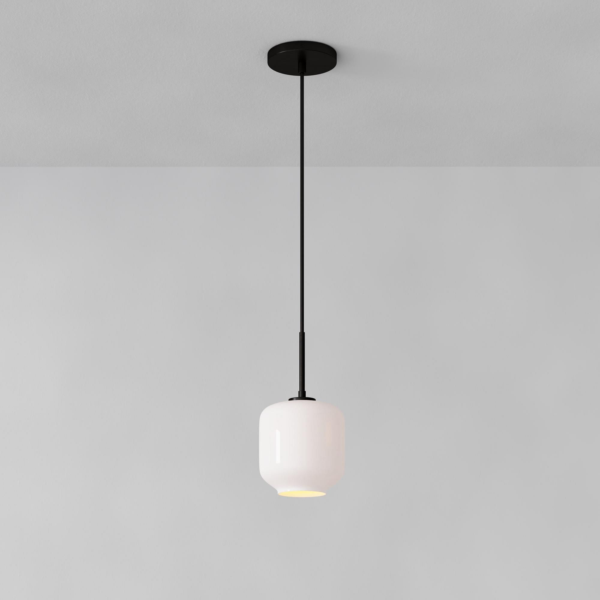 Lumivelle Pebble Pendant Light - Adjustable Glass Shade - Modern Lighting T243