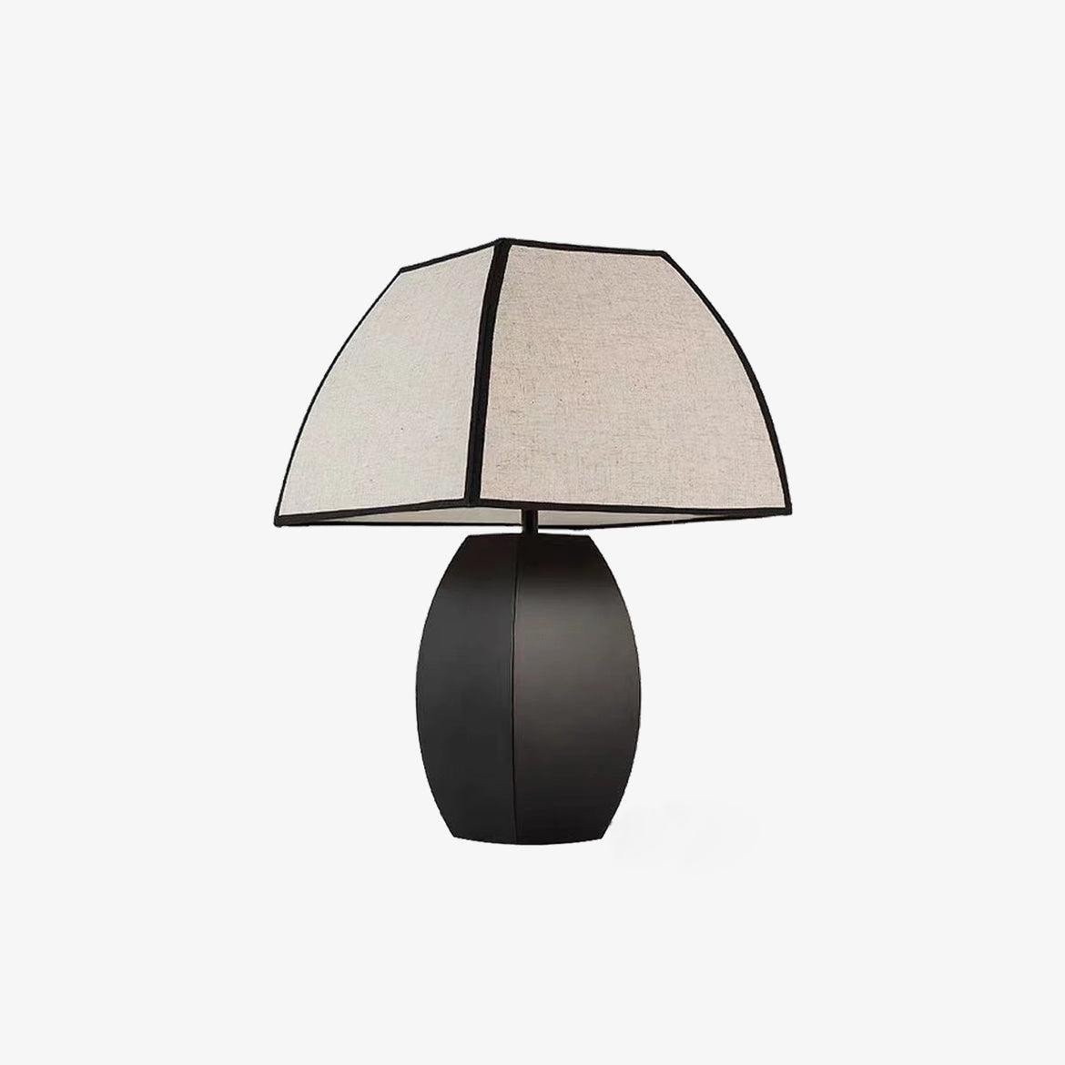 Retro Metal Mushroom Fabric Table Lamp M549