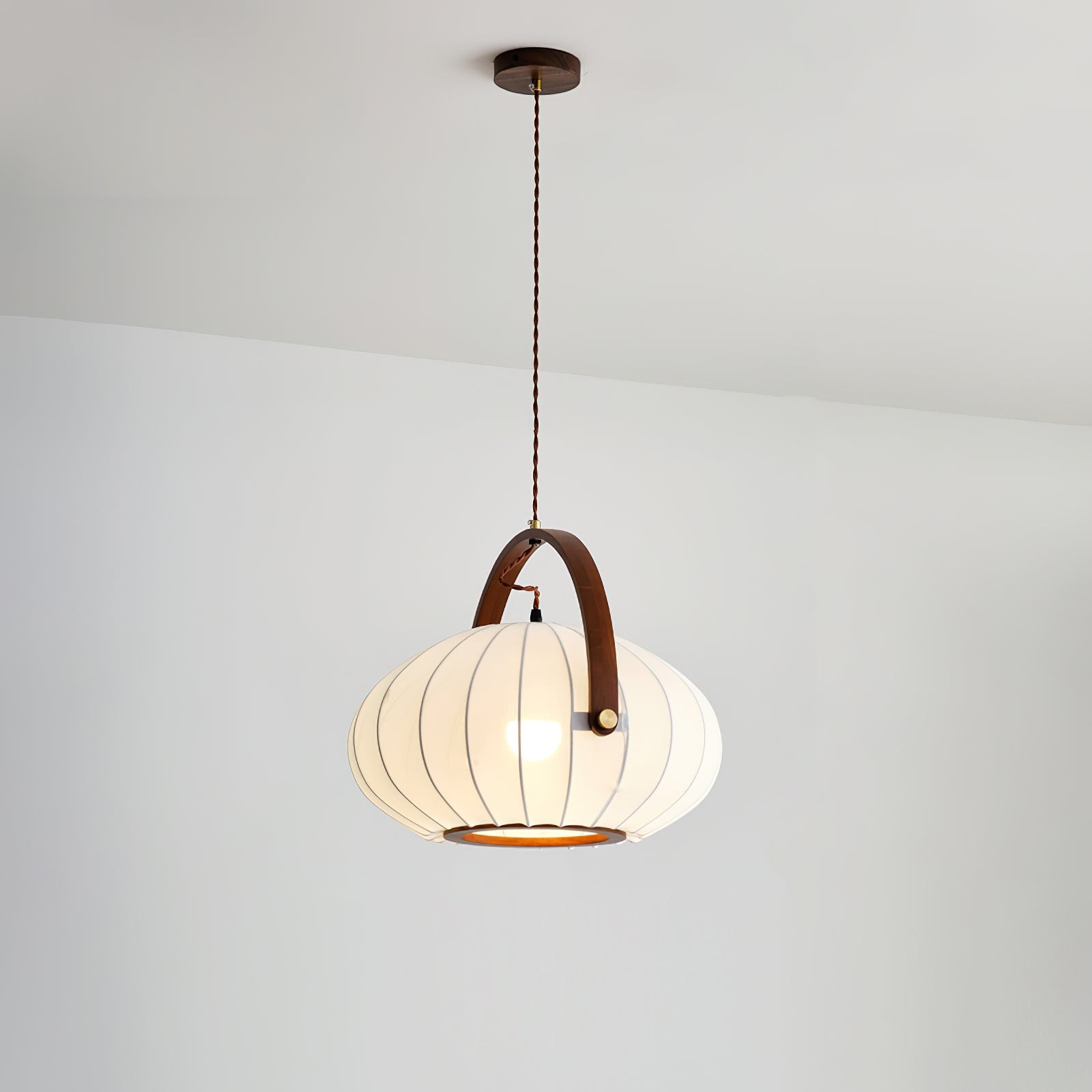 Vintage Lantern Wooden Decoration Pendant Lamp M290