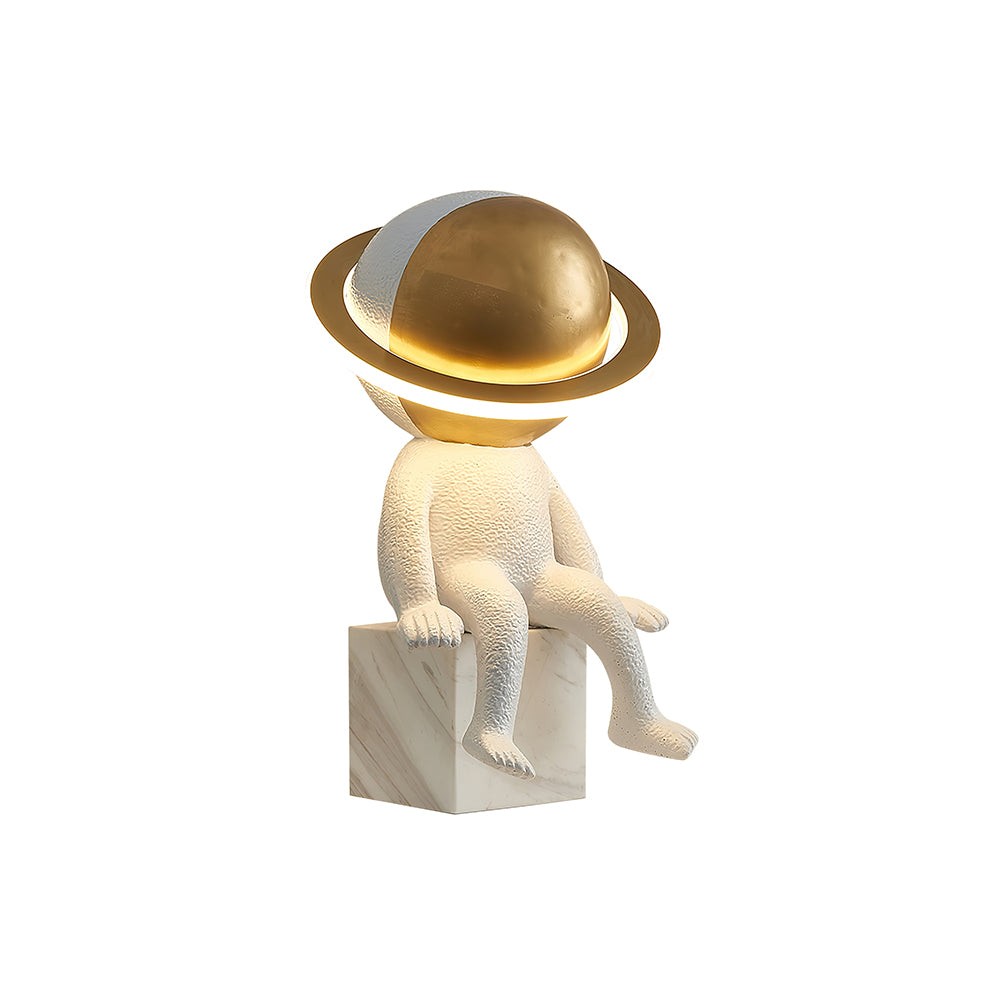 Modern Space Astronaut Resin Table Lamp M407