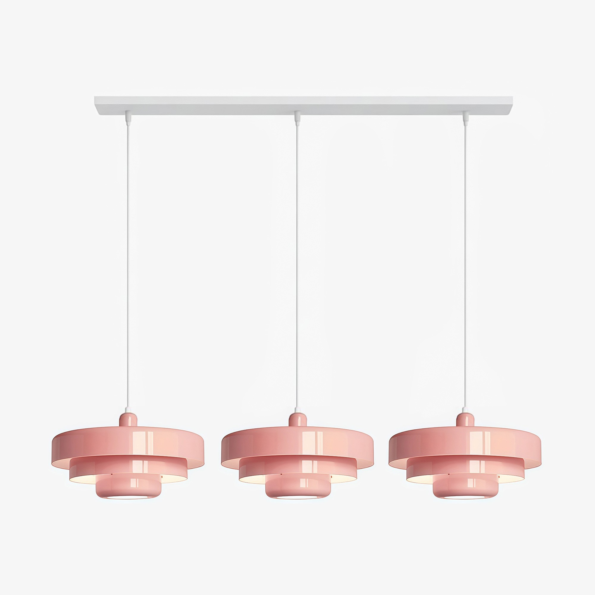 Triple Layer Disc Macaron Cake Pendant Light S90