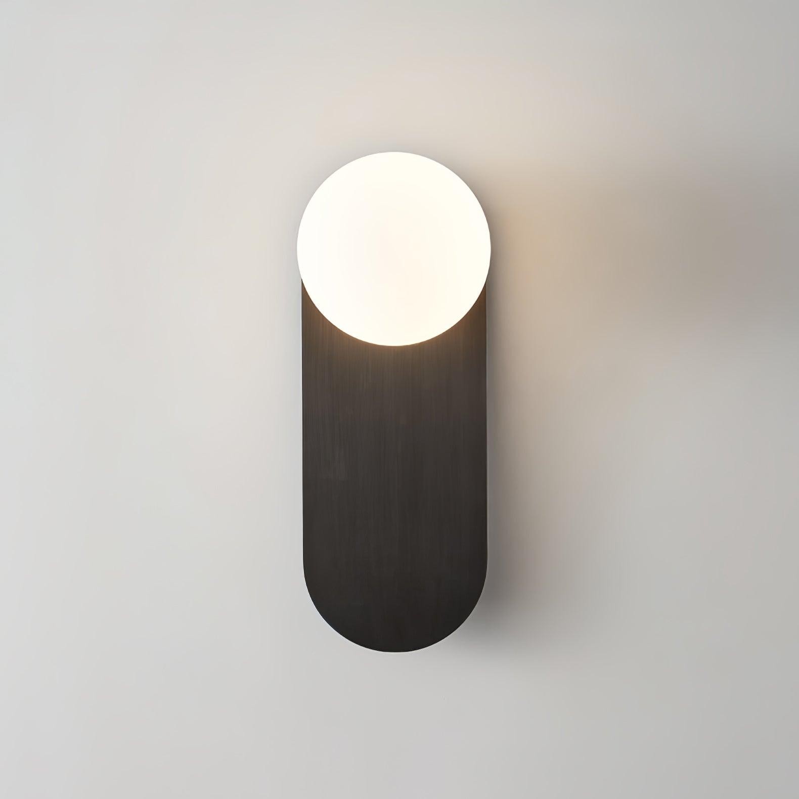 Modern Glass Base Sconce M381