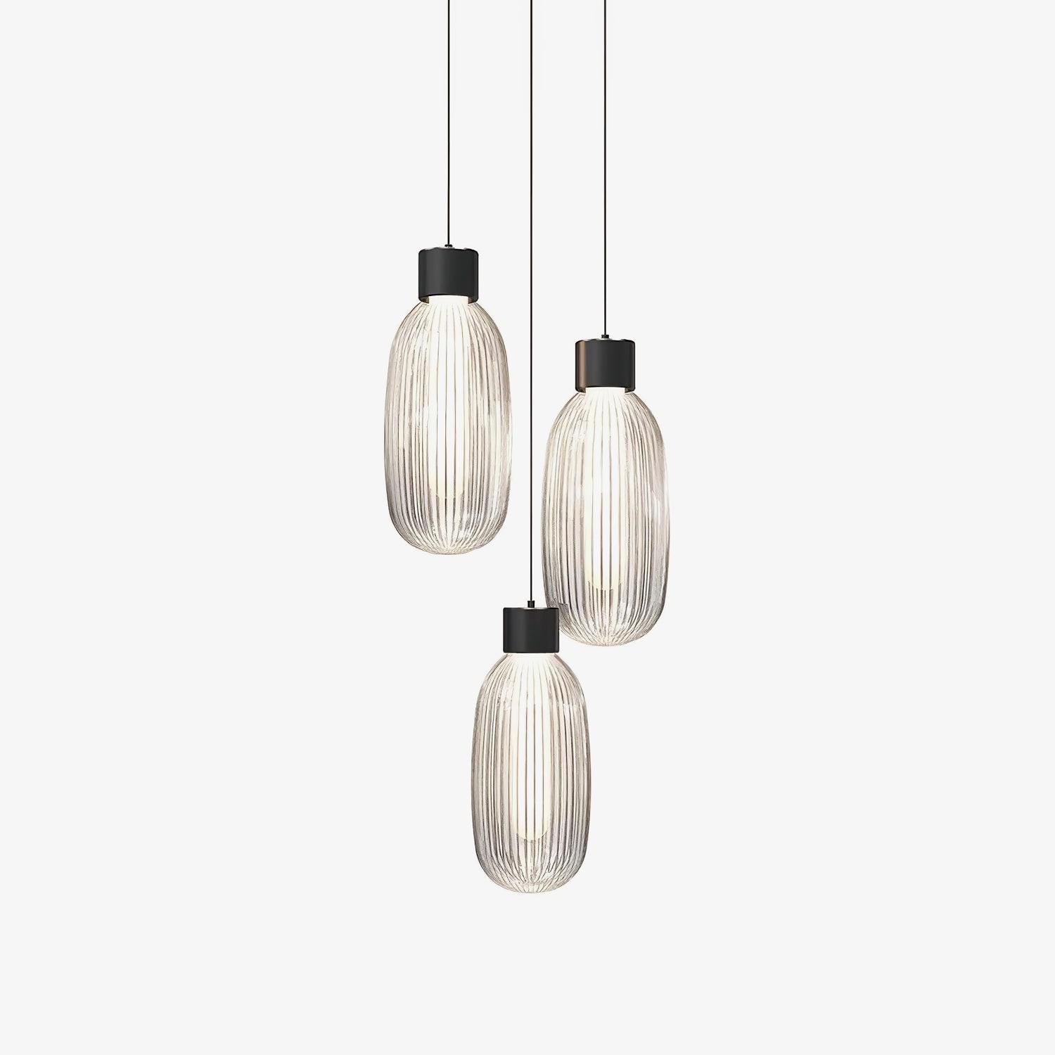 Nordic Striped Lantern Pendant Lamp M469