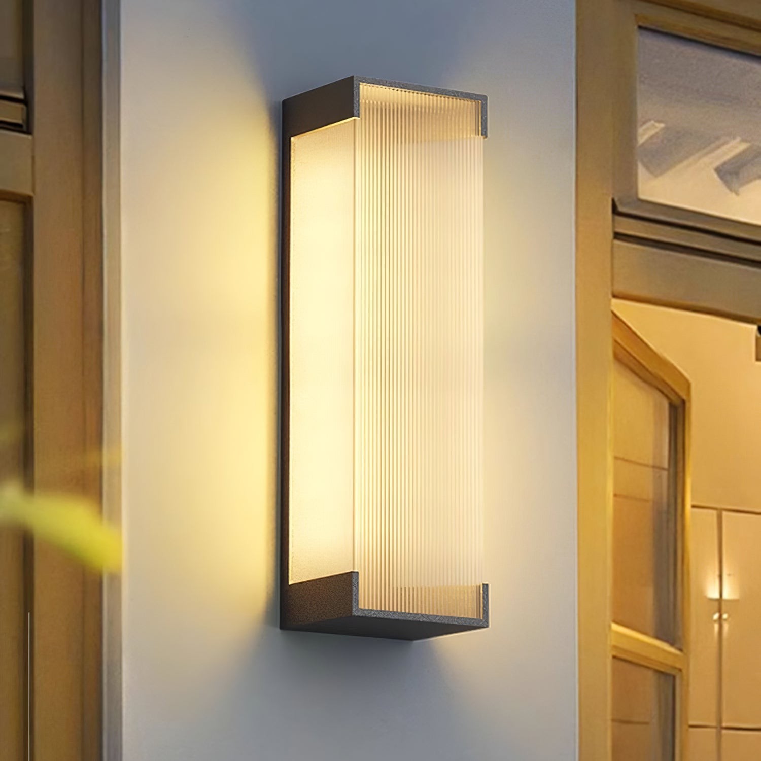 Rectangular Outdoor Wall Light M434