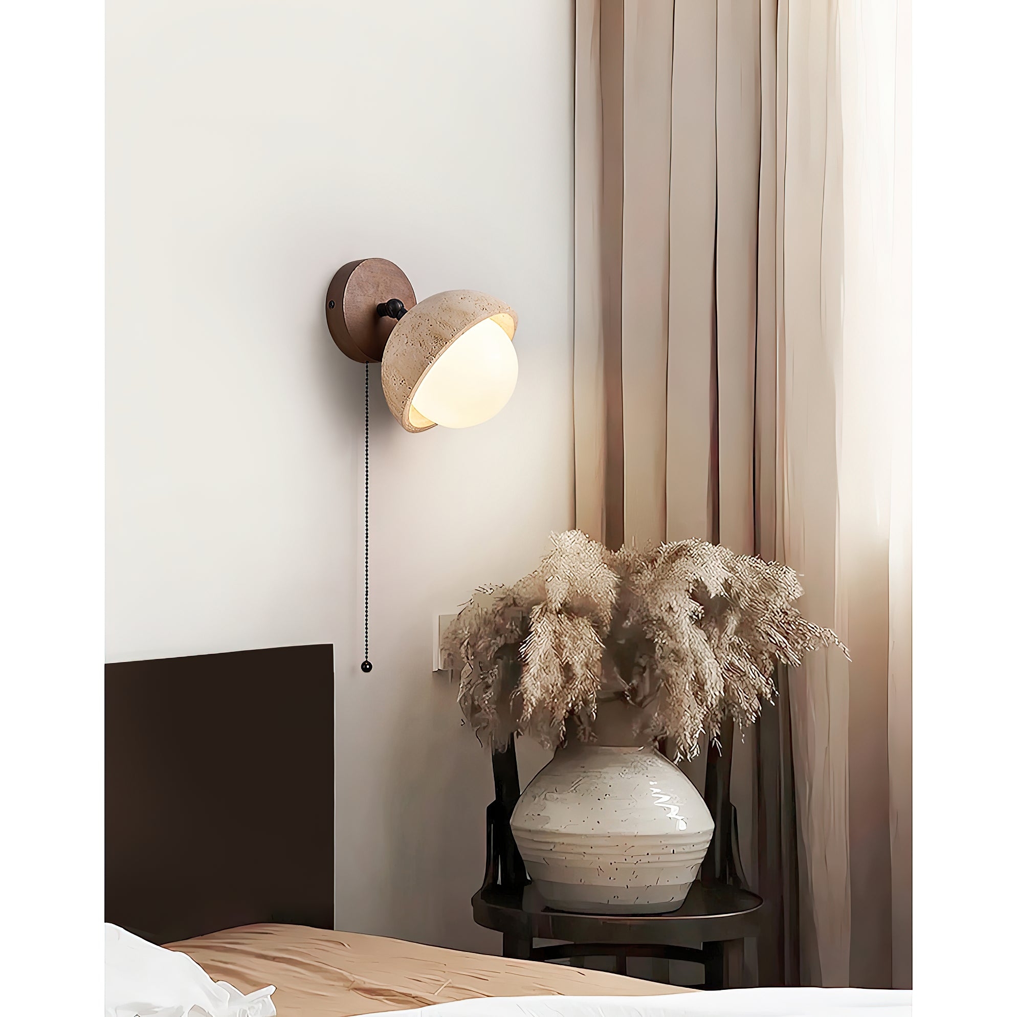 Ollina Travertine Wall Lamp D684