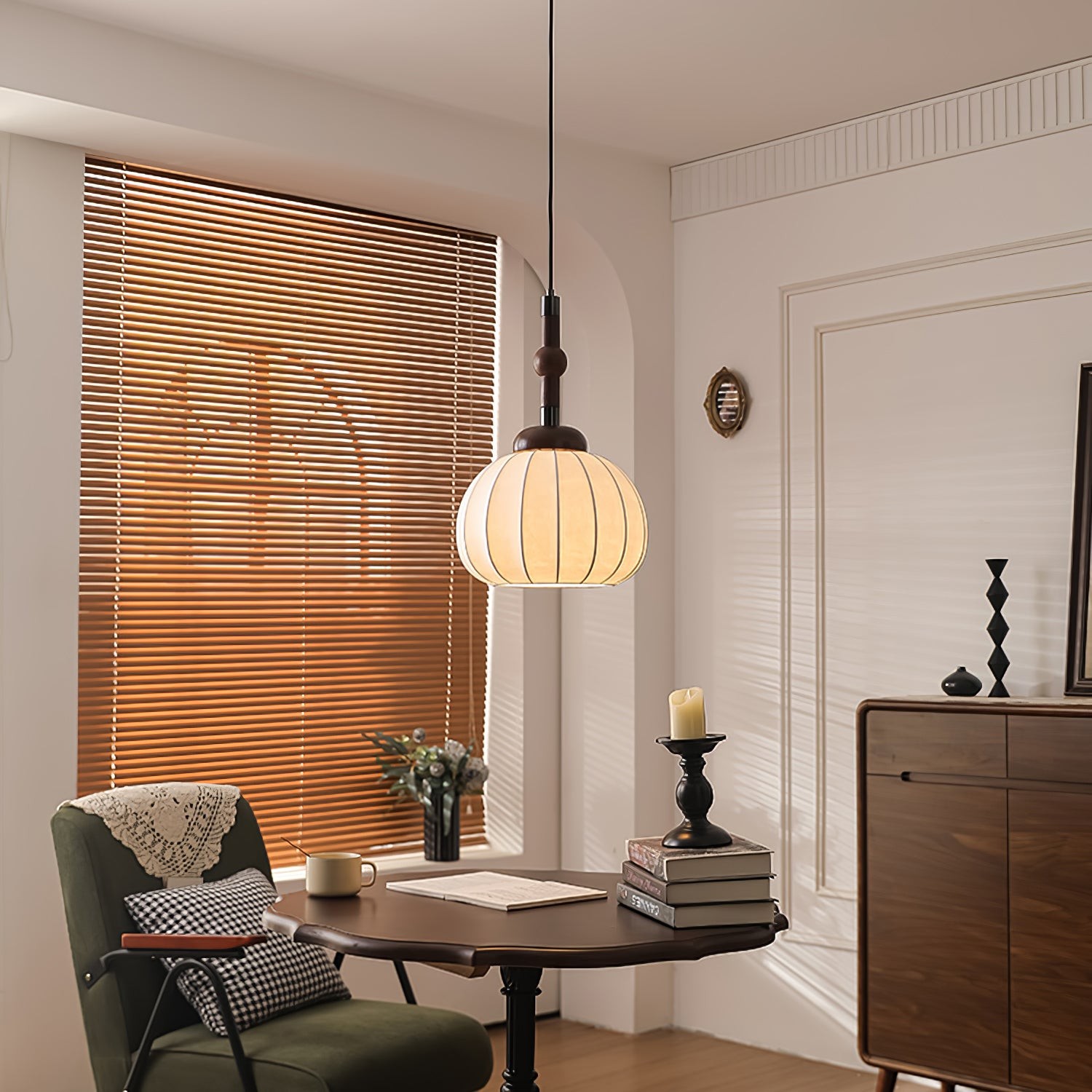 Silk Globe Pendant Lamp M515