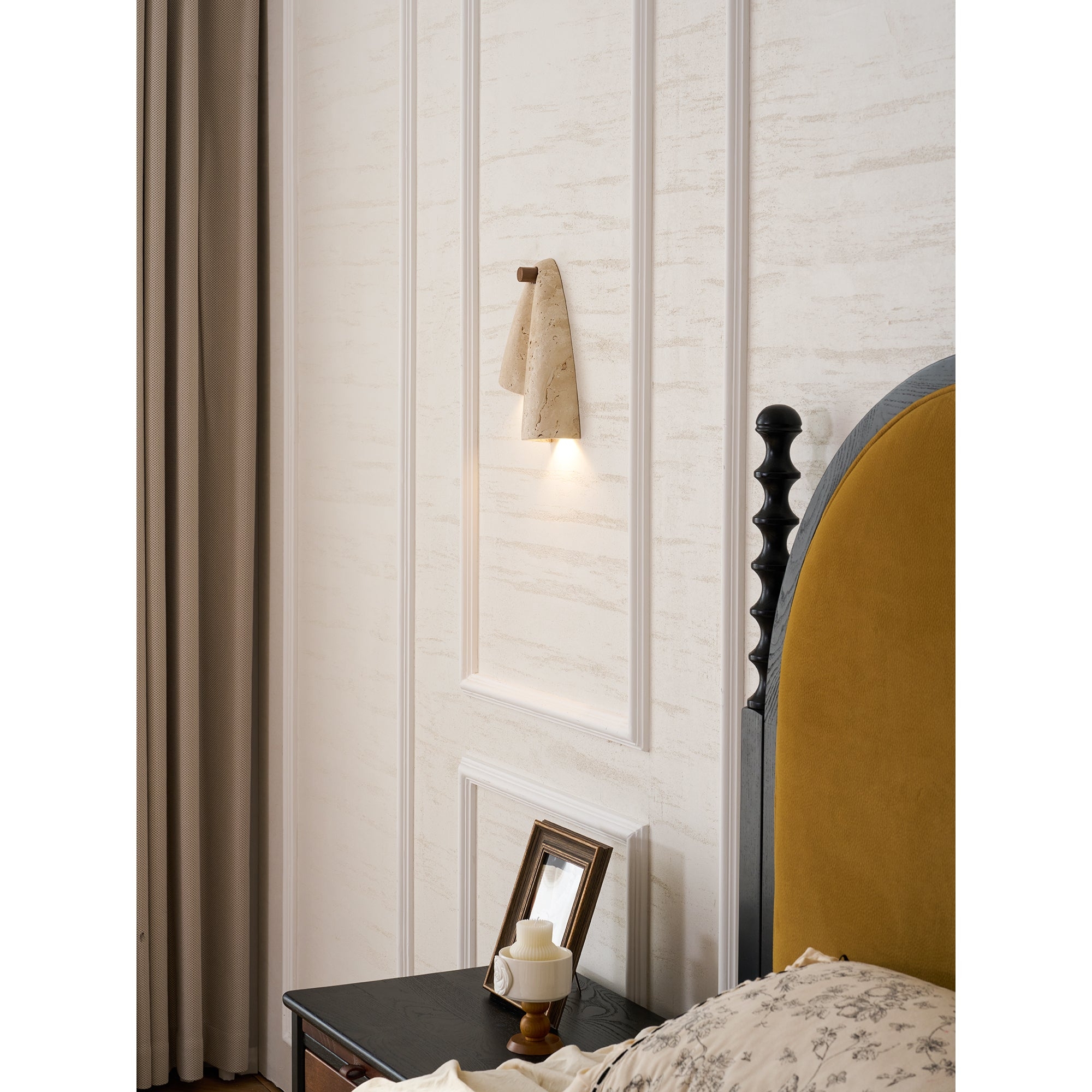 Pearlmont Travertine Wall Lamp D764