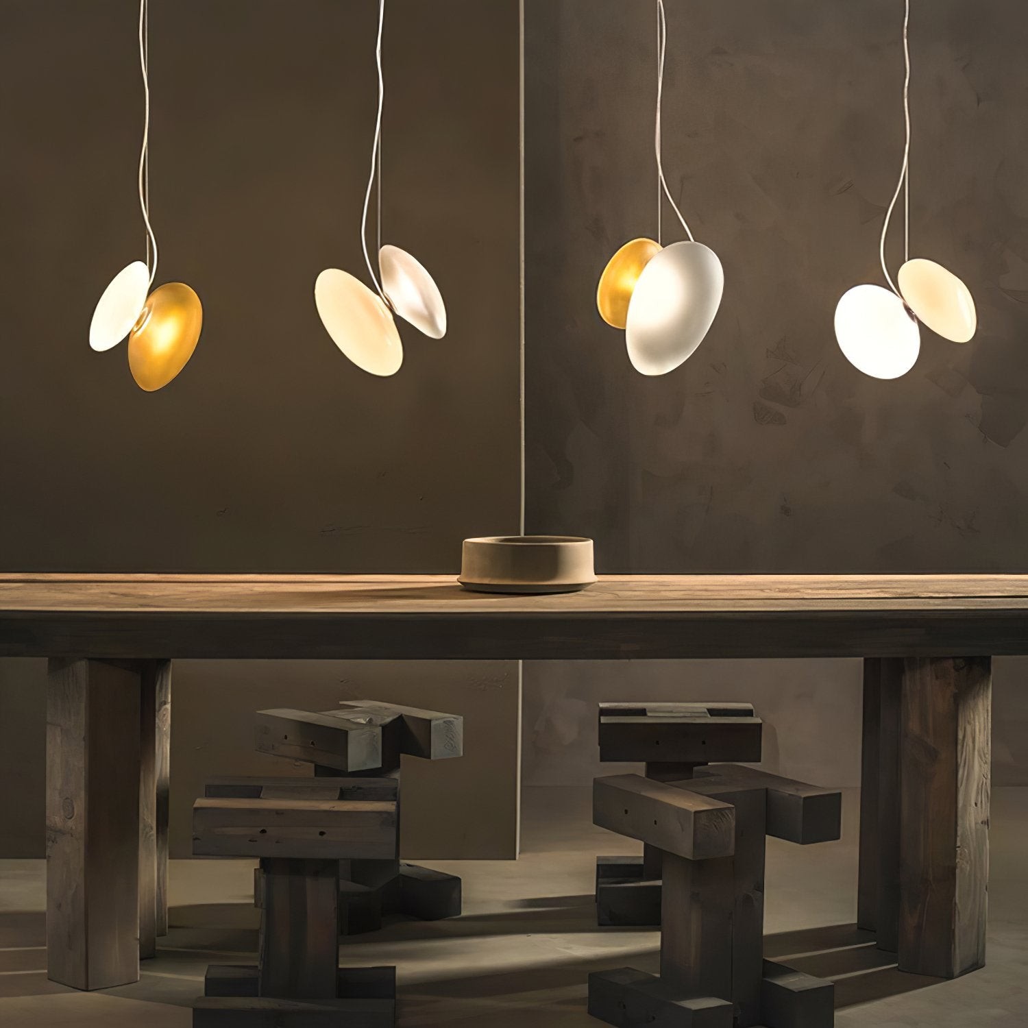 Translucent Frosted Glass Pendant Light M318
