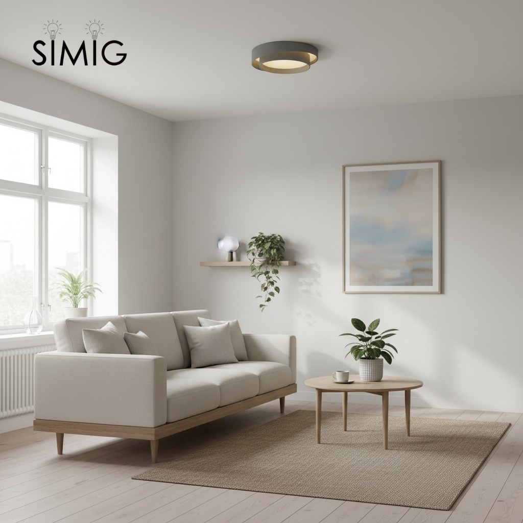 Centric 5700 LED Asymetric Melody Ceiling Lamp S77