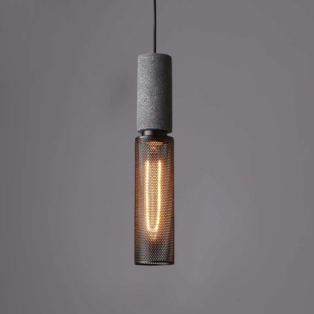 Cement Mesh Pendant Light M81