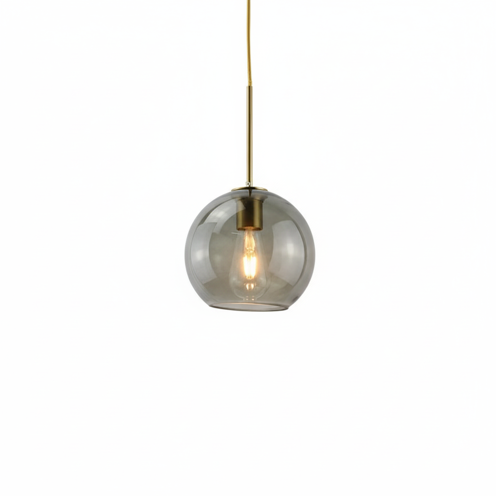 Solara Nordic Spherical Glass Pendant Light D943