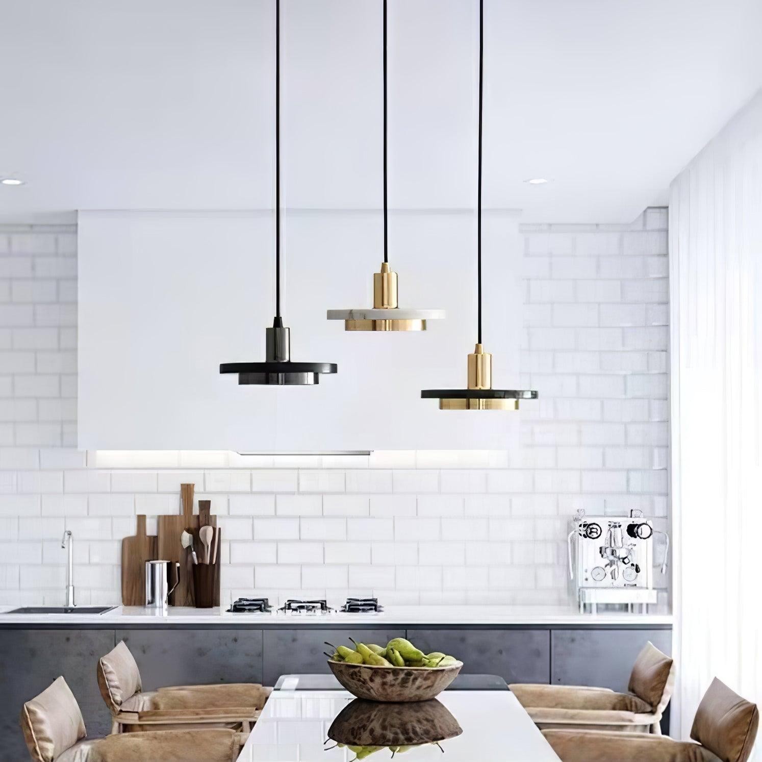 Double Circle Pendant Light M74