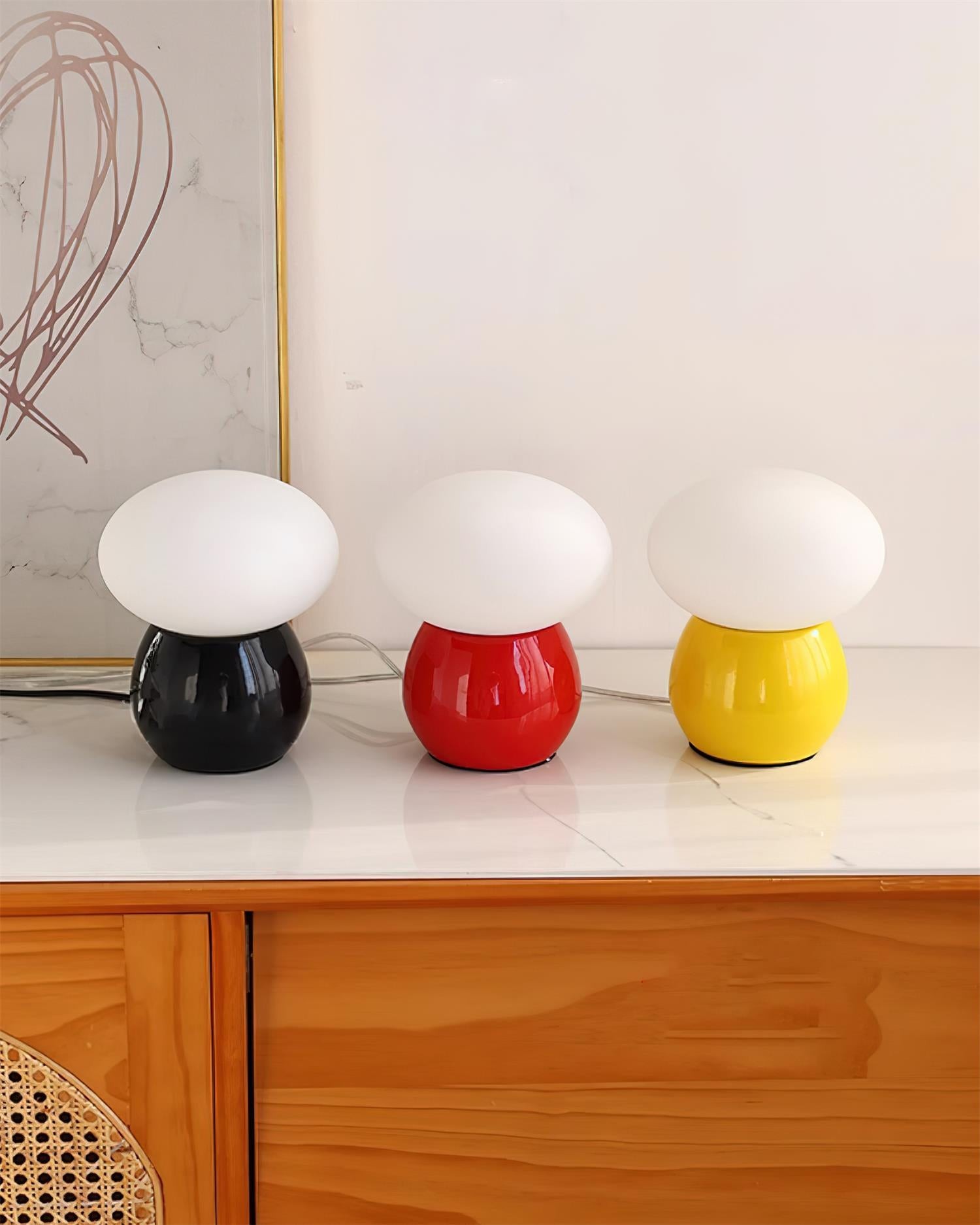 Modern Cream Style Mushroom Table Lamp M325