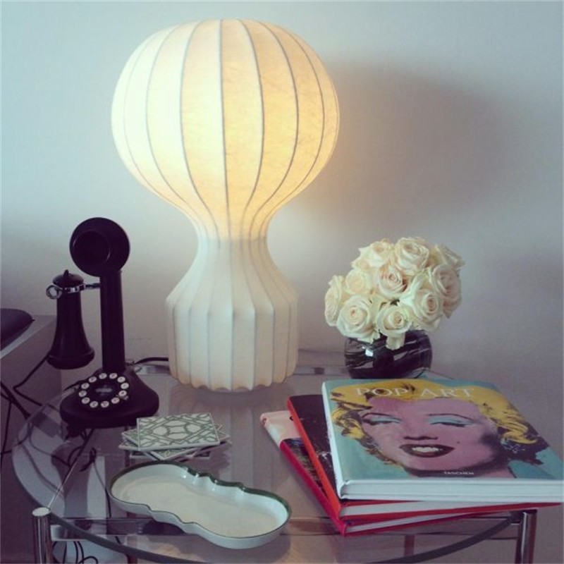 Gatto Cat Cocoon Modern Table Lamp for Bedroom