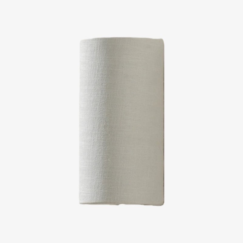 Linbron Linen Wall Sconce Natural Fabric Shade Modern Wall Light for Bedroom T478