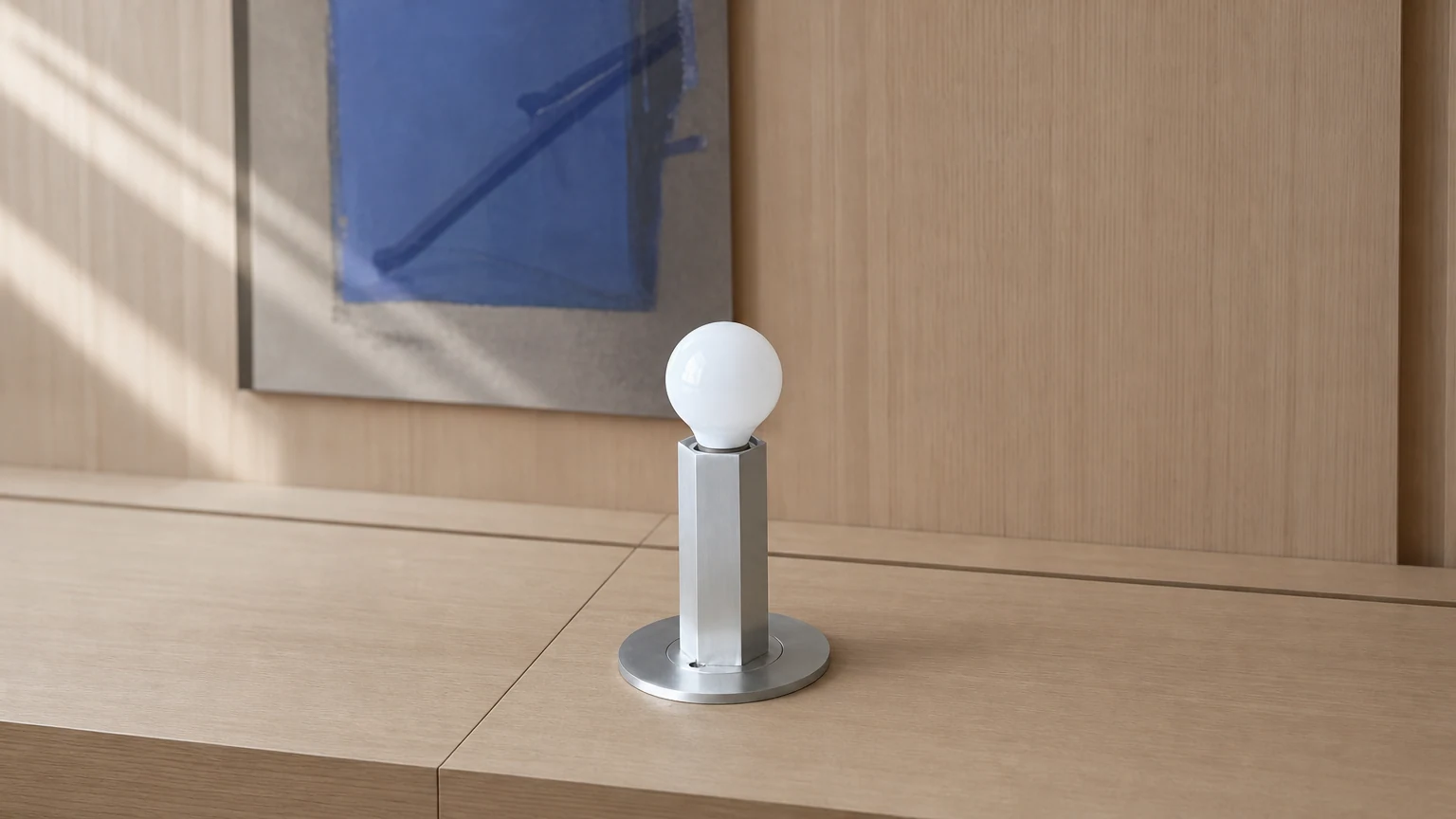 Lampa sufitowa podtynkowa Adams D700 w nowoczesnym wnętrzu