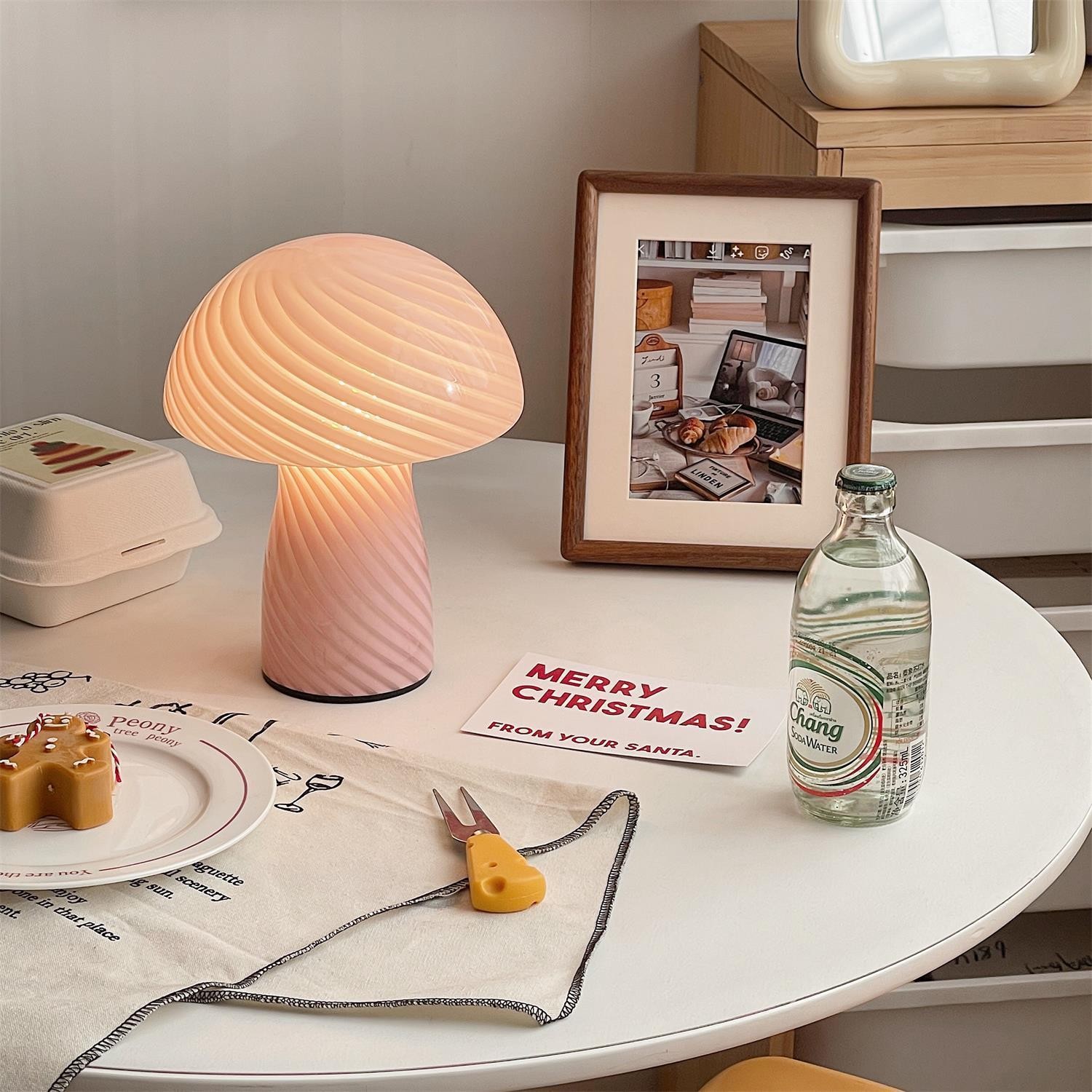 Mini FUNGI TOWN Mushroom Table Lamp S78