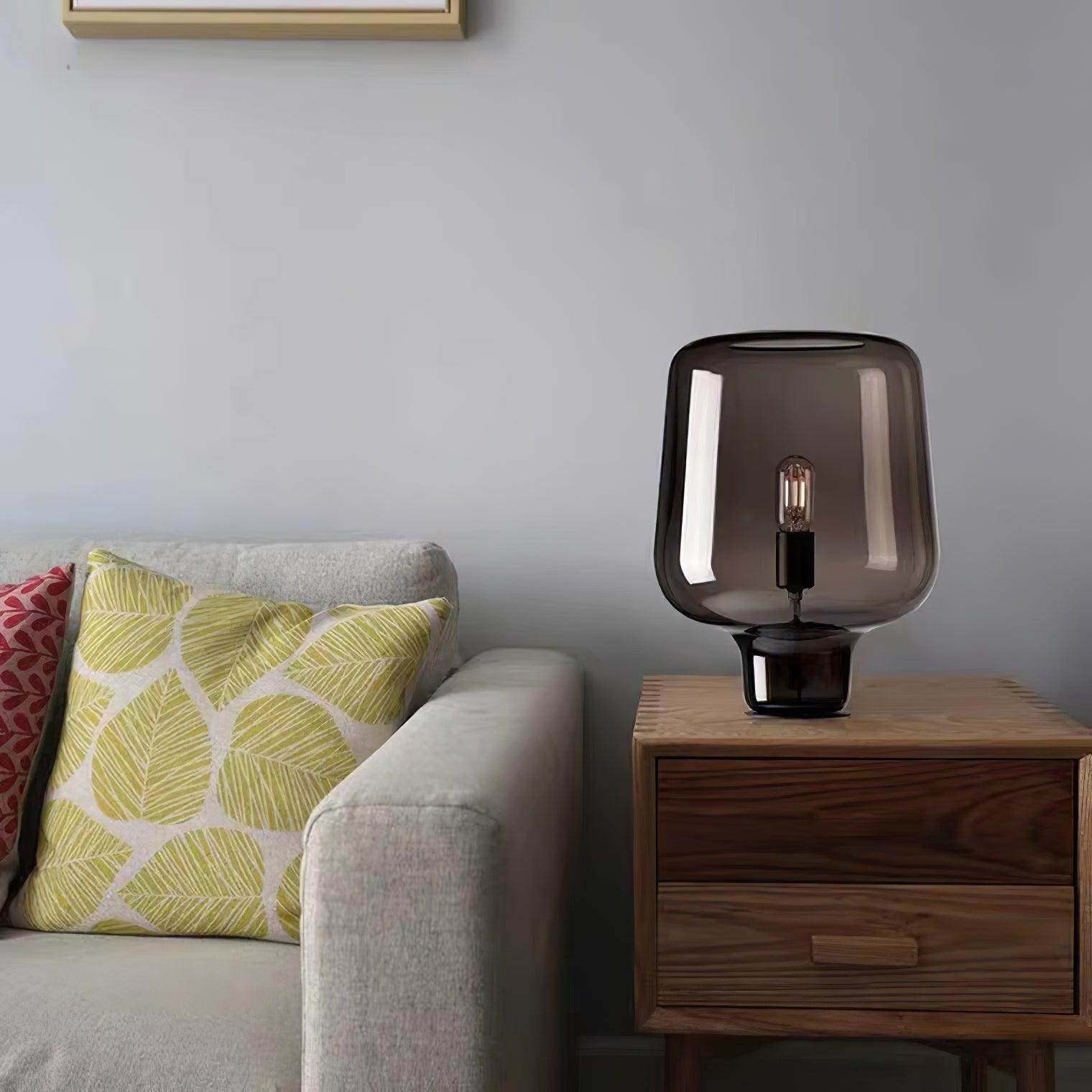 Glass Dome Table Lamp M323