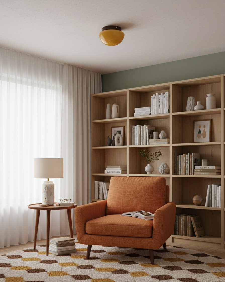 Honeyed Dome Ceiling Lamp D317