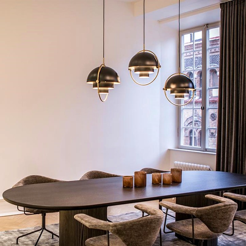 Danish Multilayer Rotatable Pendant Lamp S63