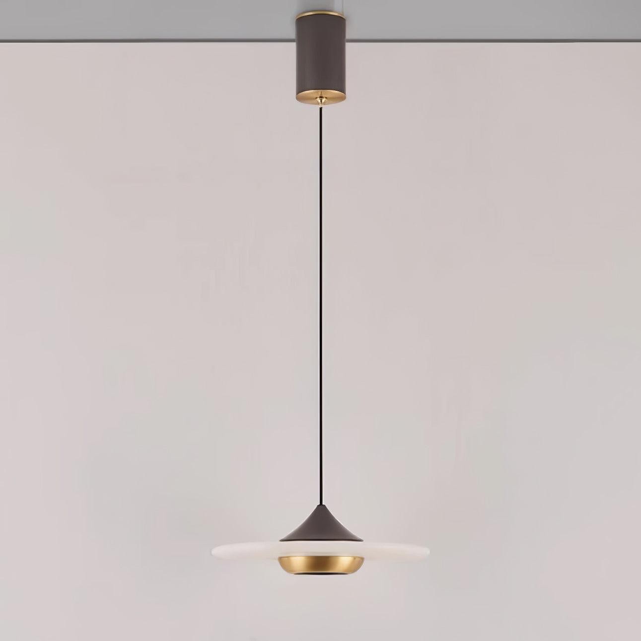 Flying Saucer Marble Pendant Lamp M558