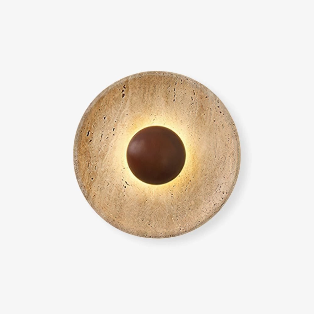 Artistic Stone Brown Wall Light M554