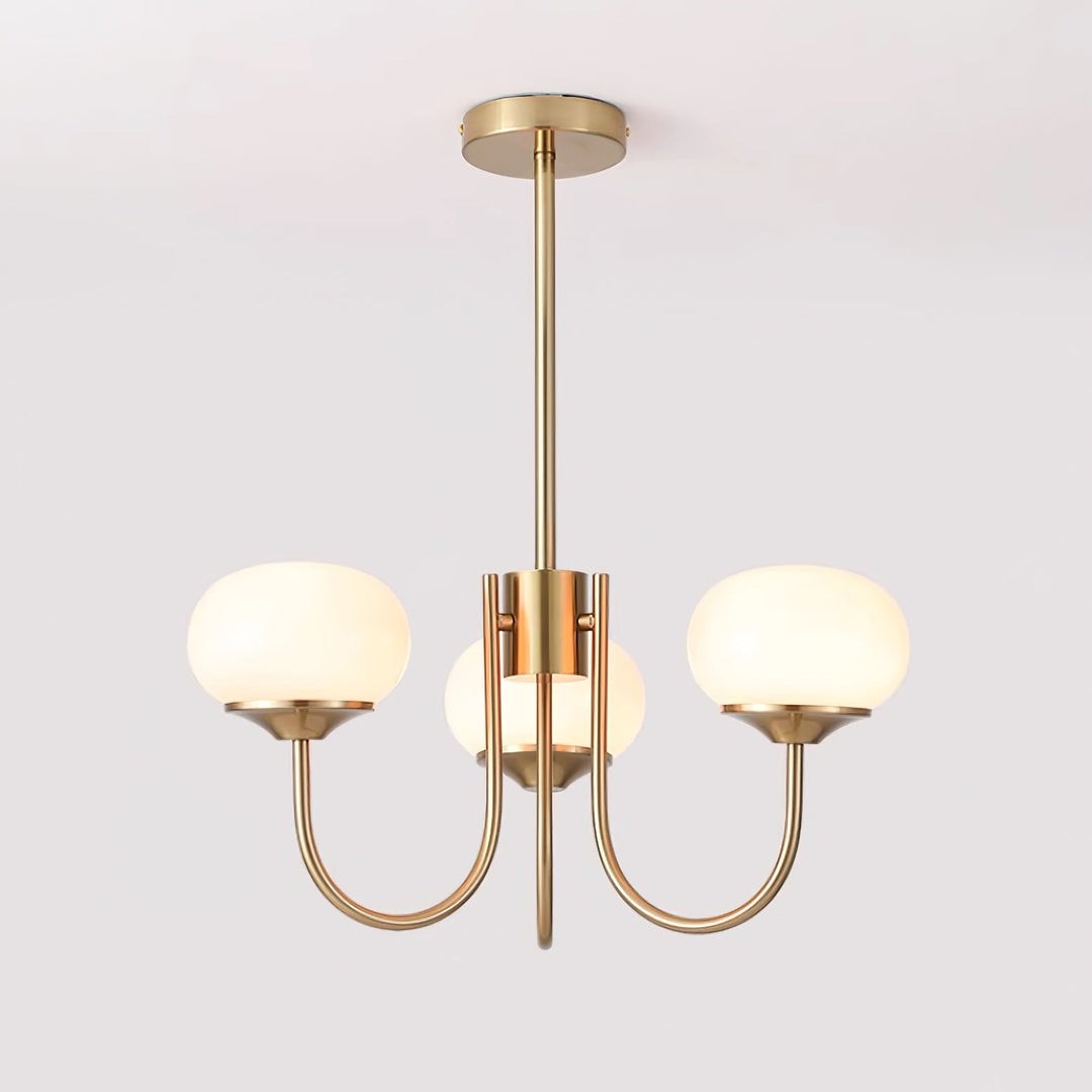Nordic Bauhaus Glass Marshmallow Chandelier S168